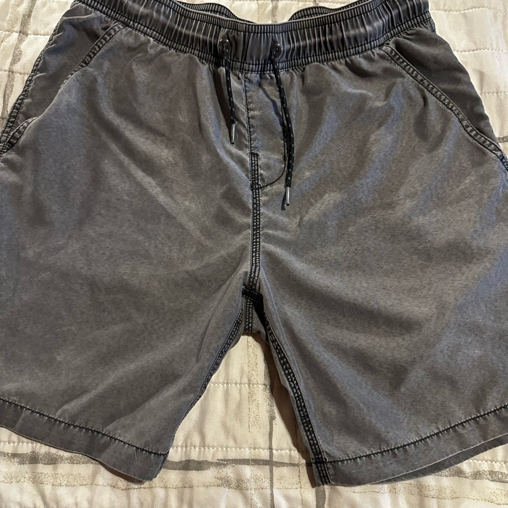 Billabong black small recycled all day layback swim trunks, board shorts.